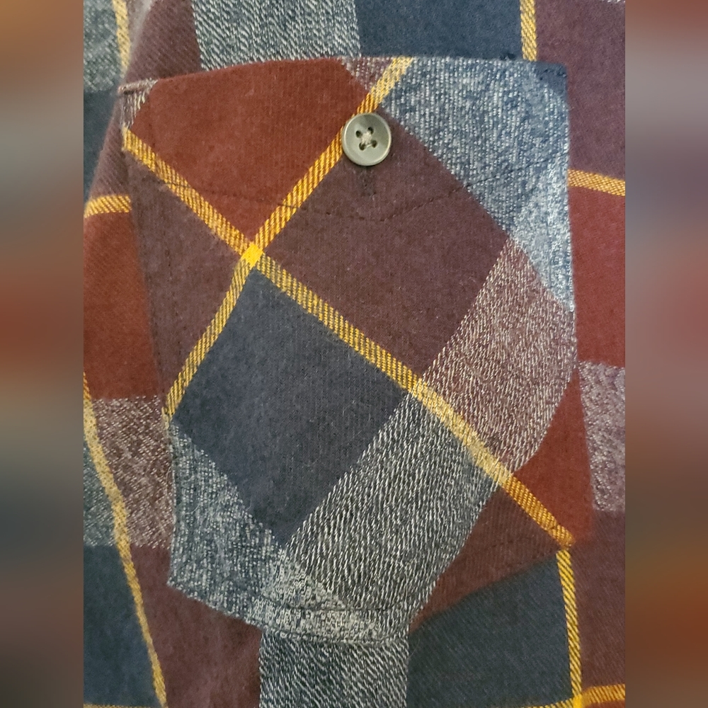 Stoic brand flannel men's M - Picture 3 of 4